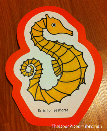 Letter S Seahorse Craft