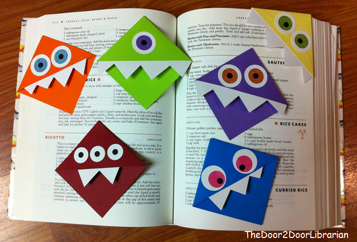 Monster Bookmarks