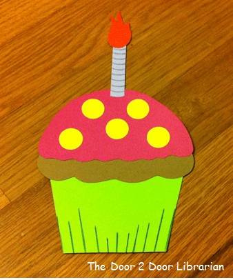 Dr. Seuss Birthday Cupcake